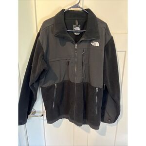 The North Face Denali Fleece Jacket Mens Size XL Black Polartec
